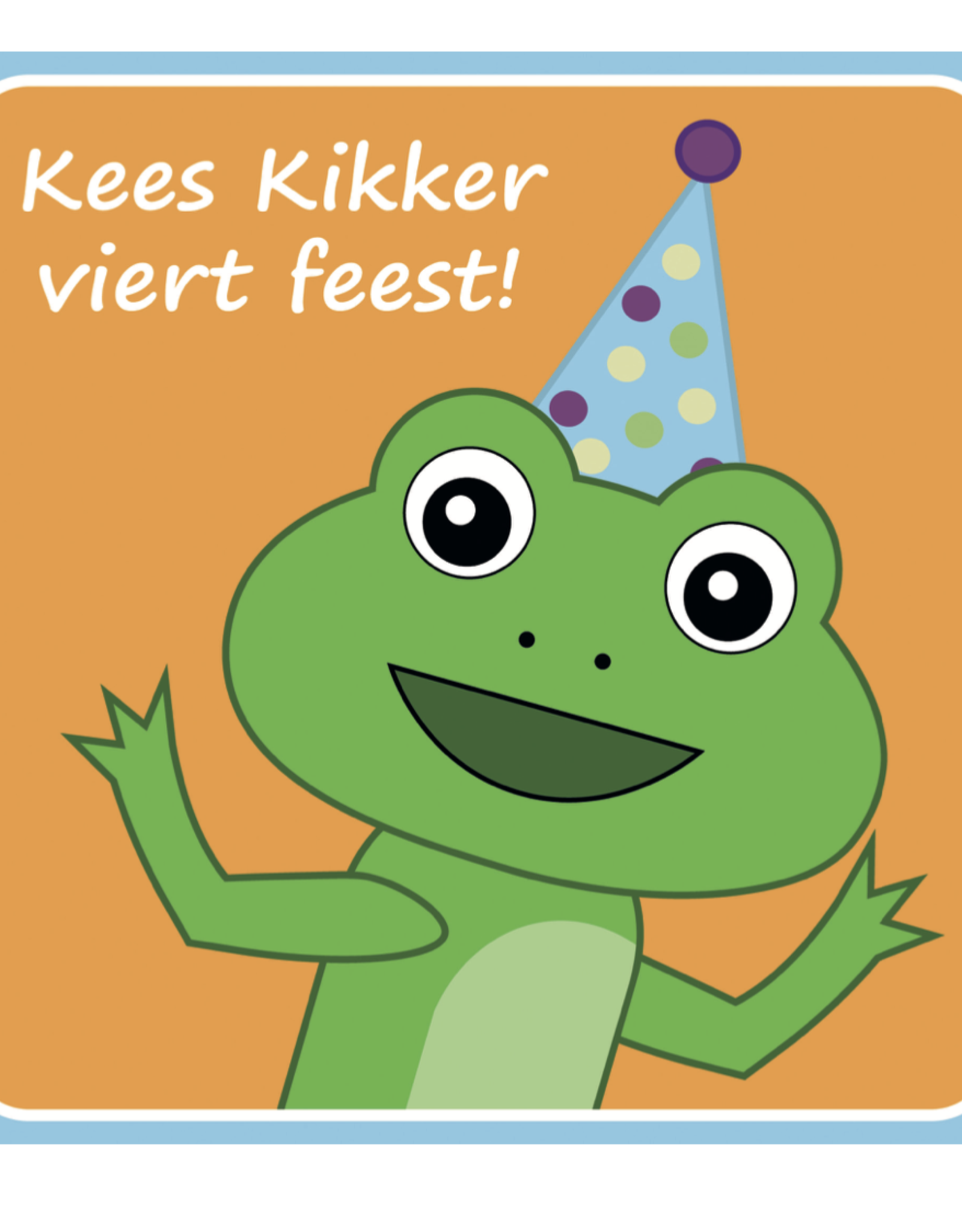 Peuterbeweging Prentenboek Wie jarig is viert feest