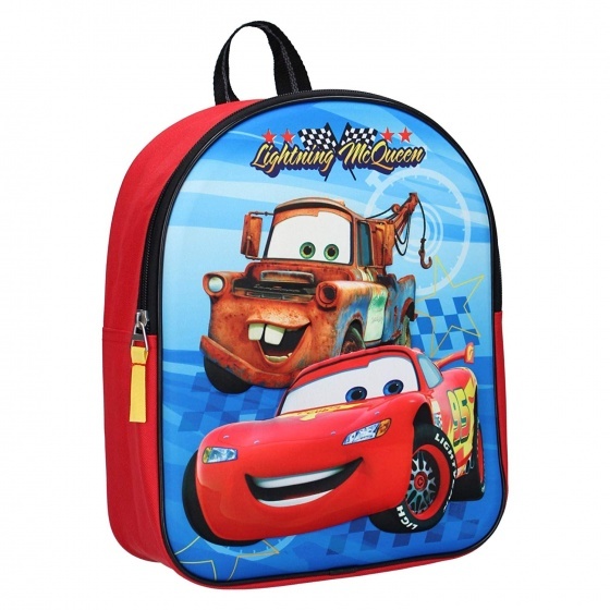 Disney rugzak Cars Speed Trials 31 x 22 cm rood