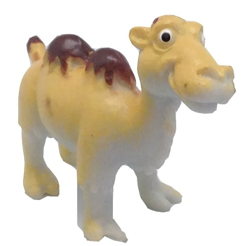 Wild Republic speeldier kameel junior 6 cm geel/bruinruin
