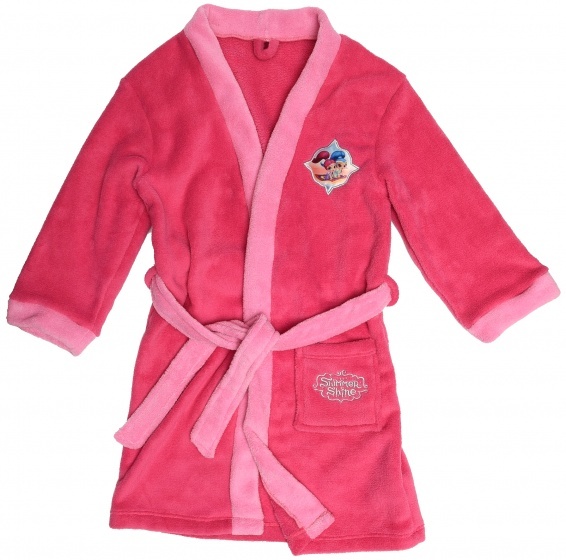 Nickelodeon Shimmer en Shine badjas donkerroze meisjes