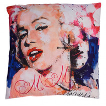 kussen Marilyn Monroe 40 x 40 cm polyester