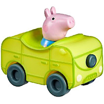 auto Peppa Pig Little Buggy junior 8,9 x 4,4 cm geel