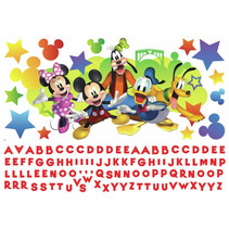 muursticker Disney Mickey & Friends vinyl 116-delig