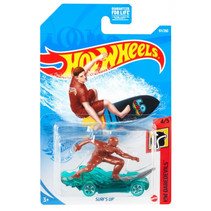 auto daredevils surf's up 7 cm rood/blauw