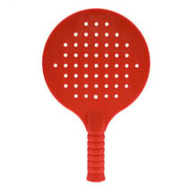 racket kort handvat junior 27 x 17 cm rood