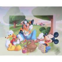 poster Mickey picknick junior 50x40 cm papier