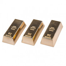 memo magneten 3 stuks goud