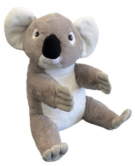 Wild Republic knuffel Koala junior 40 cm pluche grijs
