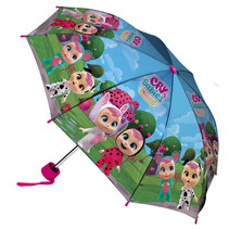 paraplu Dreamy junior 52 cm polyester lichtblauw