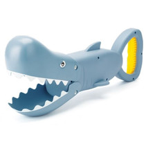 zandschep Snappy Shark junior 36 cm blauw