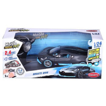 auto RC Bugatti Divo 1:24 zwart/blauw 2-delig