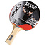 tafeltennisbat Silver 2 Star 23 cm hout/rubber blank/rood