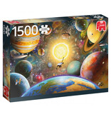 Jumbo legpuzzel Premium - Floating in Outer Space 1500 stukjes