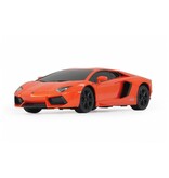 Rastar RC Lamborghini Aventador jongens 27 MHz 1:24 oranje