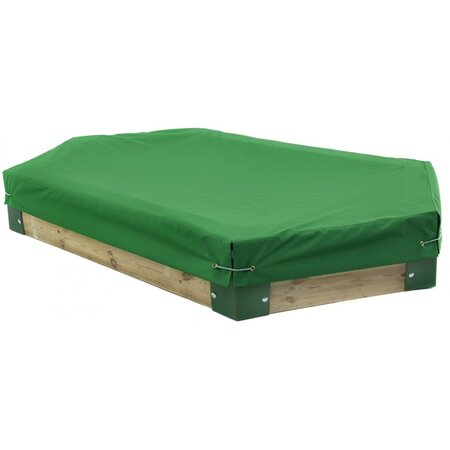 Hörby Bruk afdekhoes voor zandbak 210 cm polyester groen