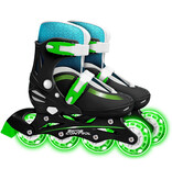 Stamp inline skates Skids Control hardboot verstelbaar zwart