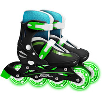 inline skates Skids Control hardboot verstelbaar zwart