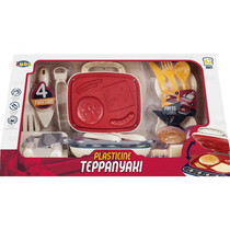 speelset teppanyaki junior wit/rood 20-delig