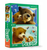 legpuzzel Sweetest Bear junior 24/48 stukjes