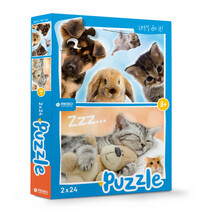 legpuzzel Babydieren junior 24/24 stukjes