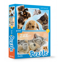 legpuzzel Babydieren junior 24/24 stukjes