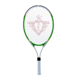 Angel Sports tennisracket 25 inch met twee ballen groen