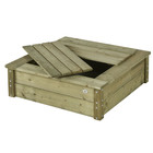 Zandbak 100x100x32 (lxbxh) met deksel