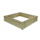 Zandbak 150 x 150 x 32 (bxlxh)