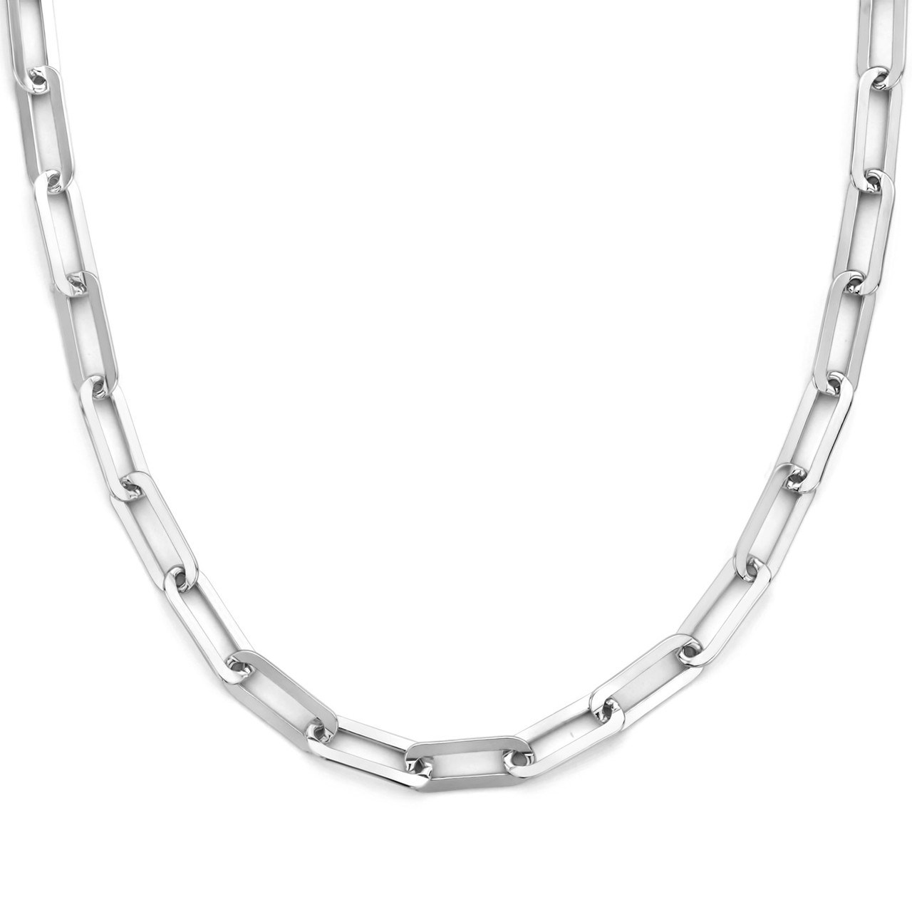 Selected Emma 925 sterling sølv link halskæde