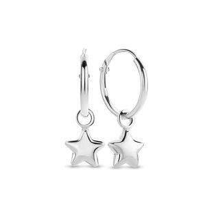 Selected Jewels Julie Esthée 925 sterling silver hoop earrings