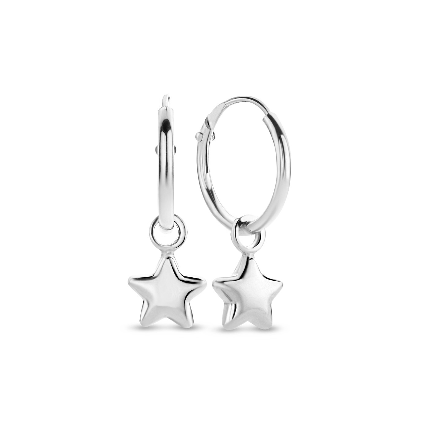 ★TATIANA★ Silver 925 Sweet Ribbon Hoop Earrings EC3028 500 Designer fashion, Seoul-fully created | W Concept