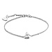 Selected Jewels Julie Céleste bracciale iniziale in argento sterling 925