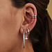 Selected Jewels Léna Claire 925 sterling silver hoop earrings