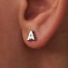 Selected Jewels Julie Céleste 925 sterling silver initial single letter earring