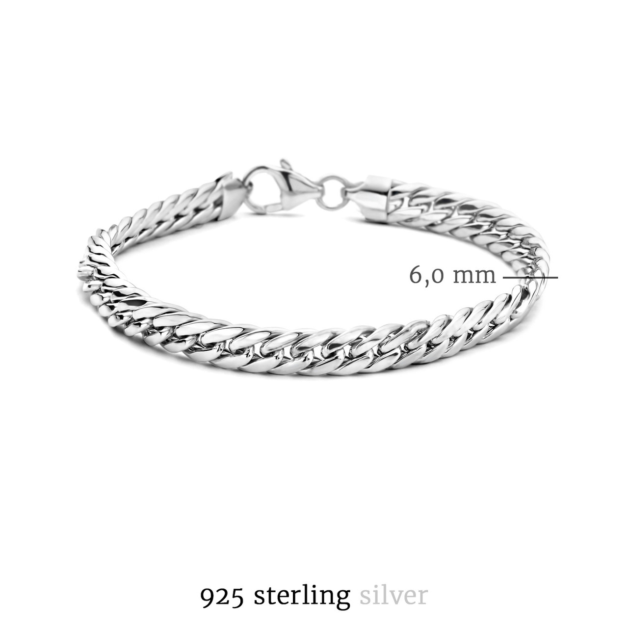 Sterling Silber Armband.