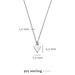 Selected Jewels Julie Charlotte 925 sterling zilveren ketting