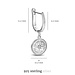 Selected Jewels Lená Rose creoler i 925 sterling silver