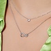 Selected Jewels Aimée 925 sterling silver necklace with infinity sign