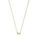 Selected Jewels Aimée 925 sterling zilveren goudkleurige ketting met infinity teken