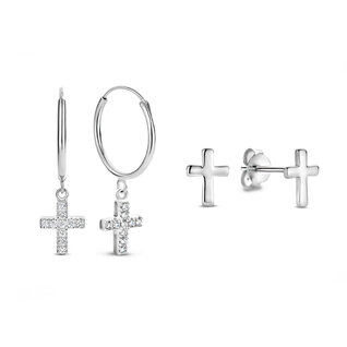 Selected Jewels Selected Gifts 925 Sterling Silber Ohrring-Set