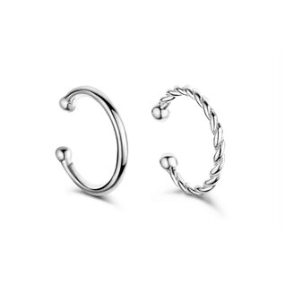 Selected Jewels Selected Gifts 925 Sterling Silber Ear cuffs Set
