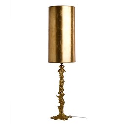 Pols Potten Drip Tafellamp met Bladgoud Lampenkap H110cm