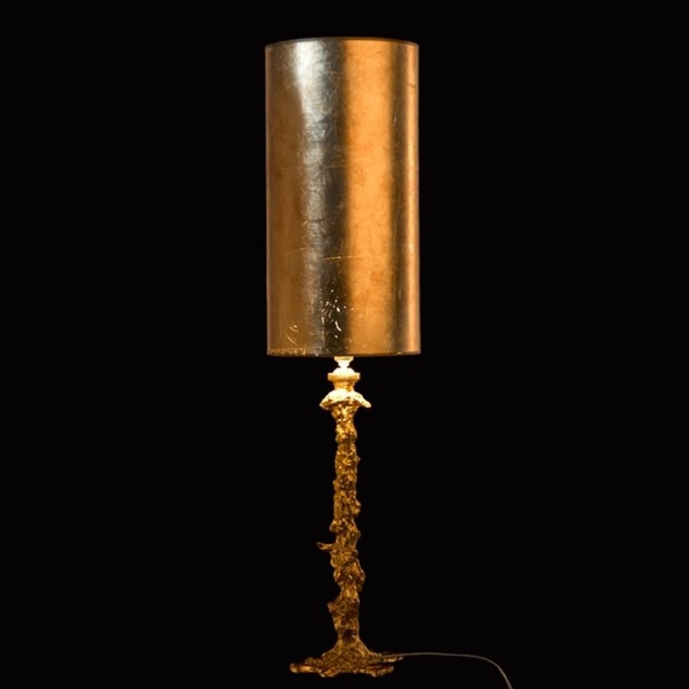 Aja Spoedig orgaan Pols Potten Tafellamp Drip met Bladgoud Lampenkap H110cm - Melting Pot  Amsterdam
