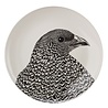 Pols Potten Bord Patrijsvogel Zwart/Wit 24cm Pols Potten Bord Patrijsvogel Zwart/Wit 24cm