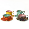 Pols Potten Theeservies Grandpa Multicolor (set/4) Pols Potten Theeservies Grandpa Multicolor (set/4)