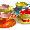 Pols Potten Espresso Kop en Schotels Grandma Multicolor (set/4) Pols Potten Espresso Kop en Schotels Grandma Multicolor (set/4)