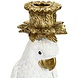 Melting Pot Kandelaar Witte Vogel C H36cm Melting Pot Kandelaar Witte Vogel C H36cm