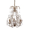 Melting Pot - Kroonluchter Versailles Antique Gold Ø40xH58cm Melting Pot - Kroonluchter Versailles Antique Gold Ø40xH58cm