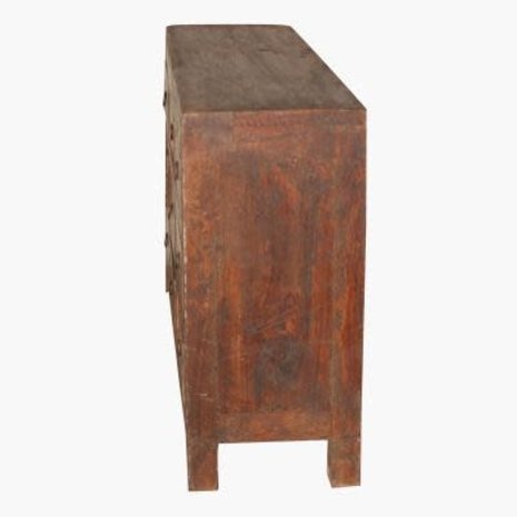 Melting Pot - Teak Houten kast met 9 laden Melting Pot - Teak Houten kast met 9 laden