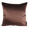 Melting Pot Melting Pot Satijn Velours Chocolade Bruin 45x45 Melting Pot Melting Pot Satijn Velours Chocolade Bruin 45x45